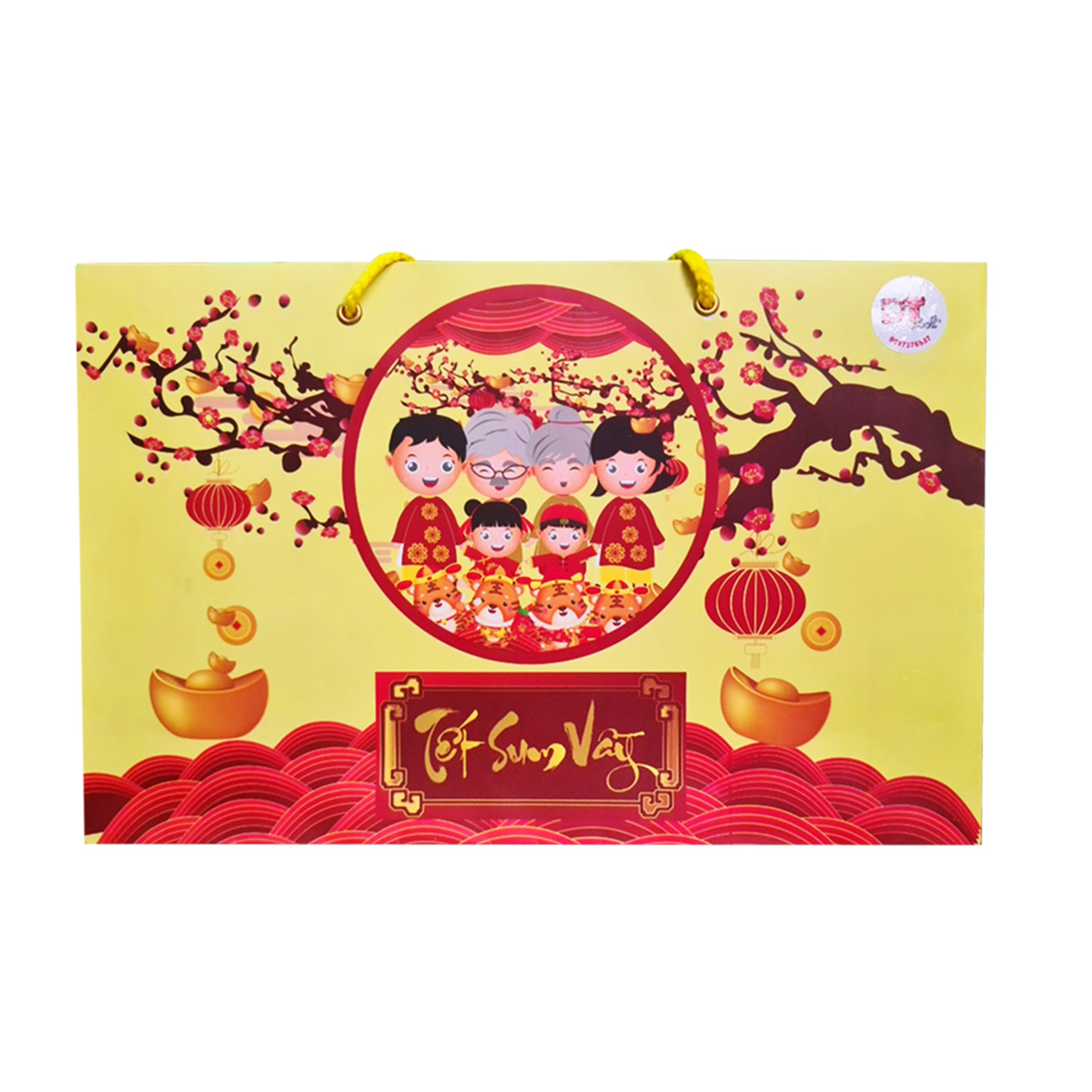 Hộp Quà Mứt Tết Xuân Như Ý 8 Món DTFood