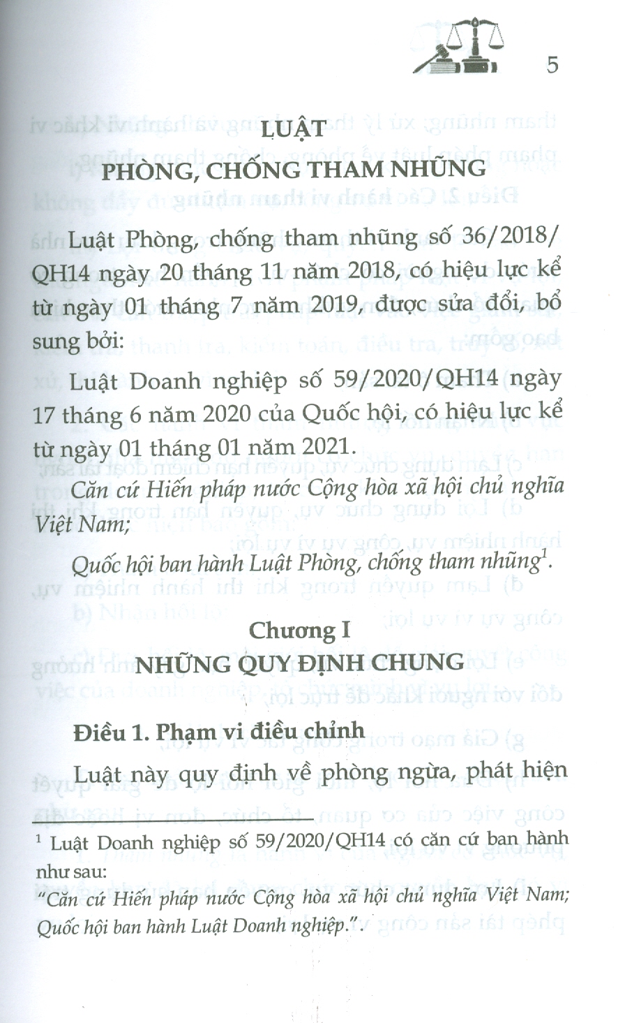 Luật Phòng, Chống Tham Nhũng