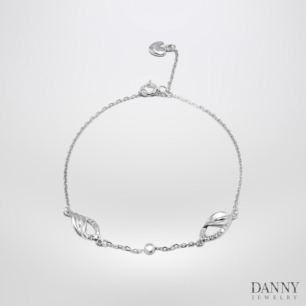 Lắc Tay Danny Jewelry Bạc 925 Xi Rhodium Đính Phụ Kiện LACY363