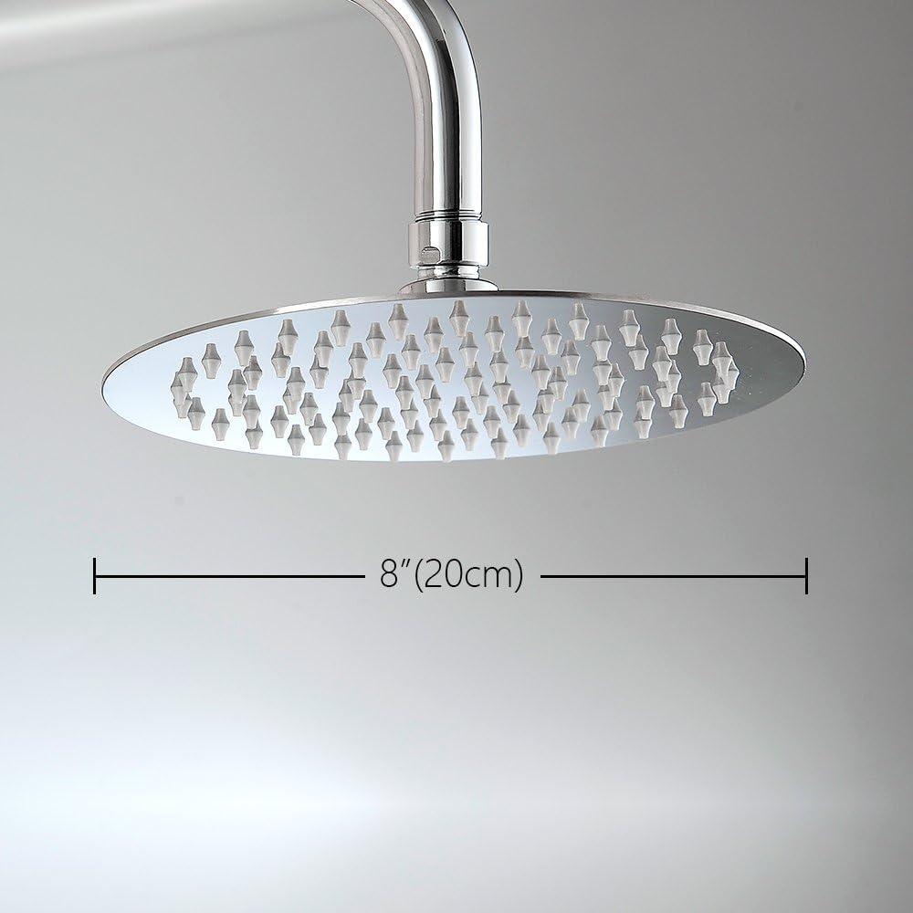 Đầu vòi hoa sen bằng thép không gỉ 304 Nước và vòi hoa sen phòng tắm cao