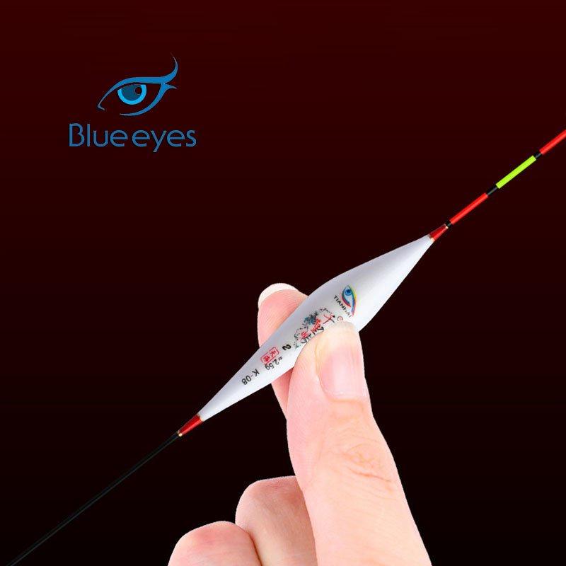 Hộp phao câu đài Nano 12 quả Blue eyes đầy đủ thông số, nhạy cá tín hiệu chuẩn PK16