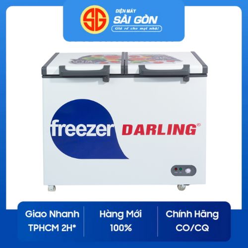 Tủ đông mát Darling 260 lít DMF-3999W2 - Hàng chính hãng