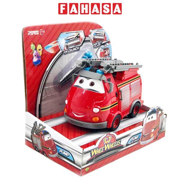 Đồ Chơi Xe Cứu Hỏa WheeWheels - Reesee Toys - Nhân Vật Pump - Phiên Bản Cao Cấp