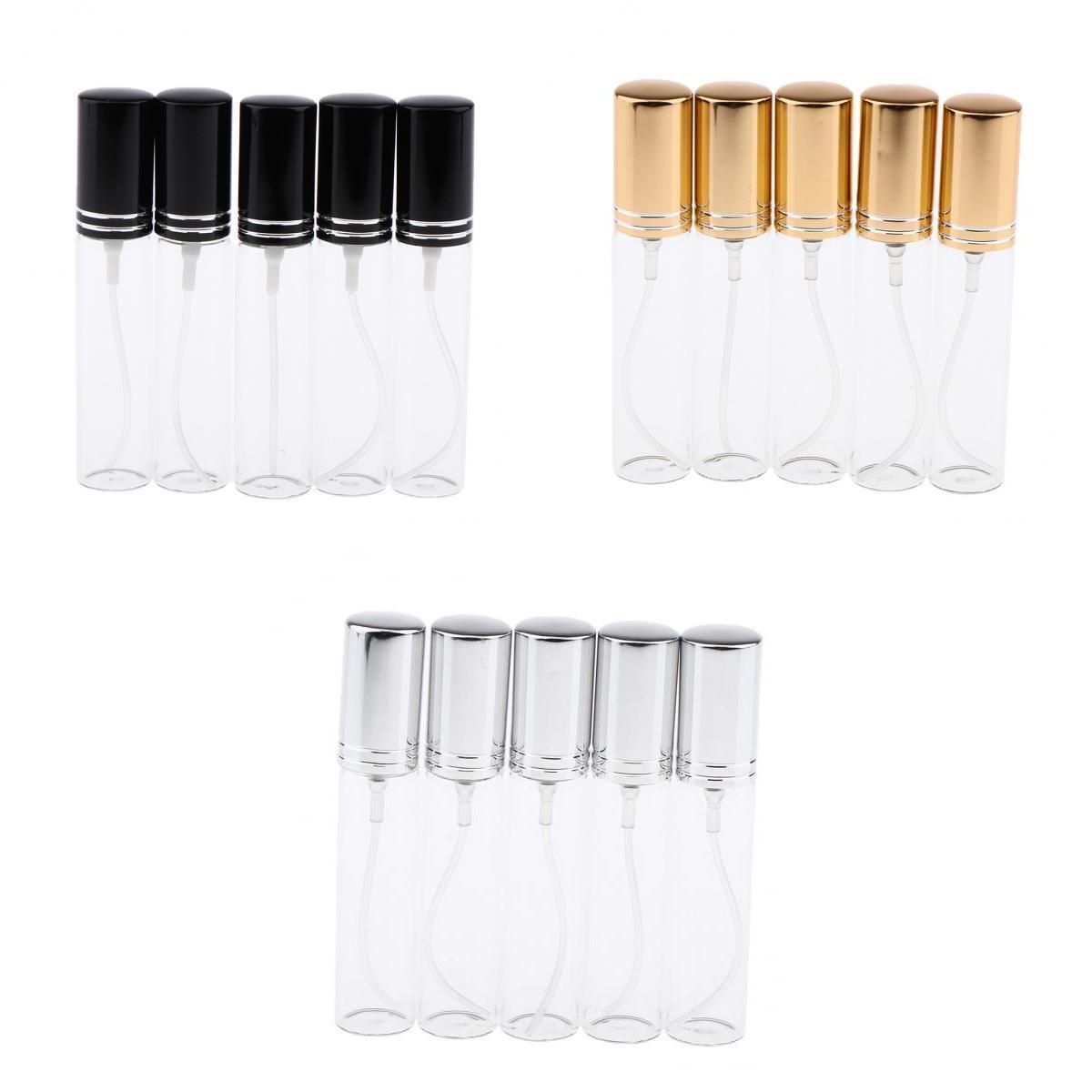 15 Pieces 10ml Empty Refillable Glass Perfume Spray Bottles Travel Vials