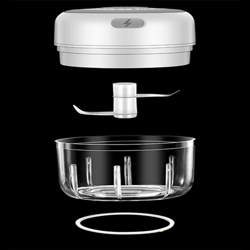 Điện Tỏi Masher USB Mini Máy Nghiền Xay Thịt Cho Nghiền Nát Tỏi Nghiền Gừng Nghiền Nát Ớt Tươi Phụ Kiện Nhà Bếp