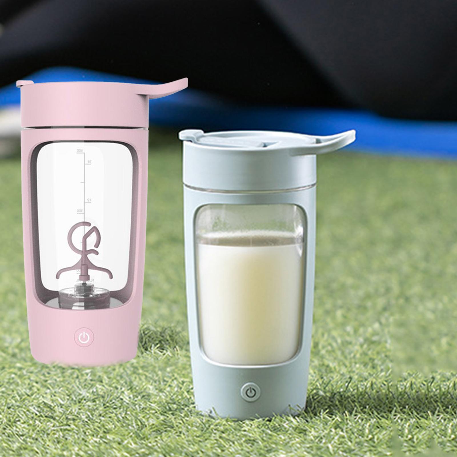 Premium Electric Protein Shaker Bottle, Tritan - BPA Free Mixer Cup .