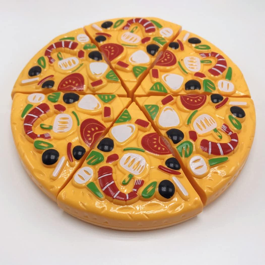 Đồ Chơi Mô Phỏng Pizza Chơi Đồ Ăn Bộ Phụ Kiện Nấu Và Cắt Pizza Đồ Chơi