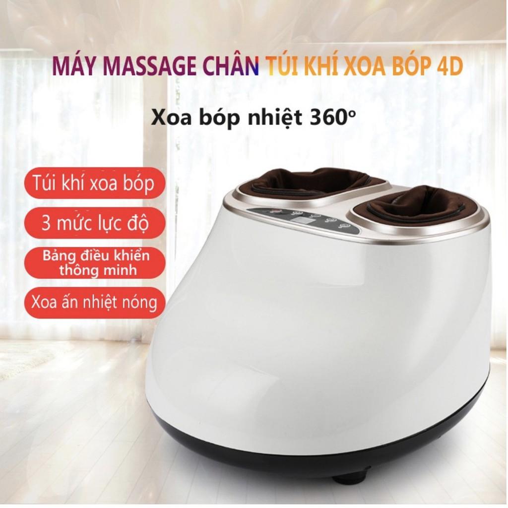 Máy massage bóp chân bằng nén khí 6D HealthyCare 360 cao cấp - AsiaMart