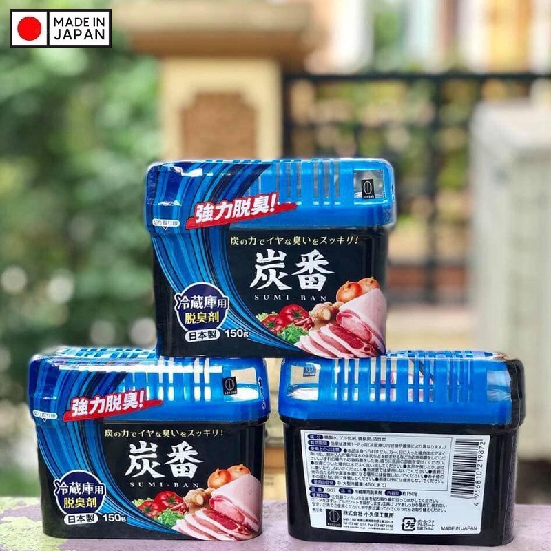 - - Hộp khử mùi tủ lạnh than hoạt tính KOKUBO - Nội địa Nhật Bản