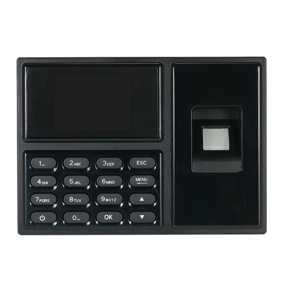 Máy chấm công Nhân viên 2.4 inch Màn hình LCD TFT DC