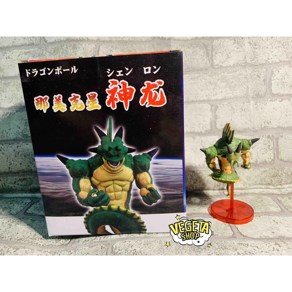Mô hình Dragon ball - Shenron & Porunga - Rồng thần trái đất & Rồng thần Namek - Full box - Cao 9cm