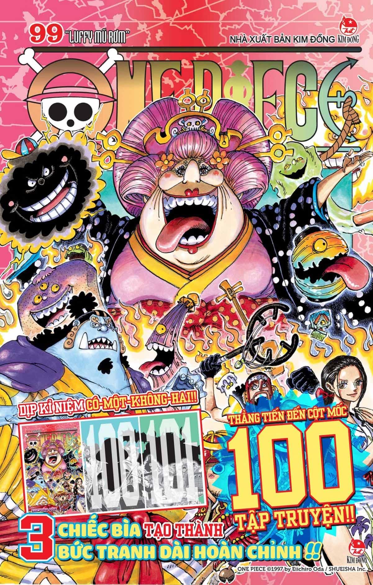 One Piece - Tập 99: “Luffy Mũ Rơm” - Tặng Kèm Obi Và Postcard