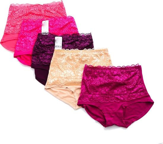 Bộ 2 Quần Lót Nữ Gen Bụng Tạo Dáng Gợi Cảm Chất Cotton pha ren