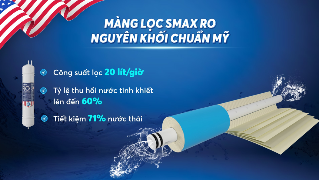 Máy lọc nước nóng lạnh 2 vòi 3 chế độ 11 lõi công nghệ Block Karofi KAD-R38i - Lắp đặt toàn quốc - Hàng chính hãng