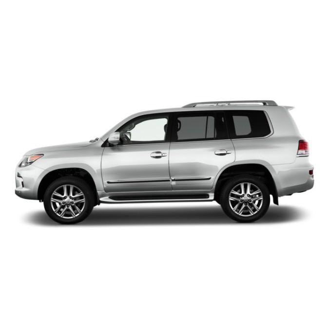 Logo chụp mâm, ốp lazang bánh xe ô tô Lexus 570 Đời từ 2009-2014 TY-129