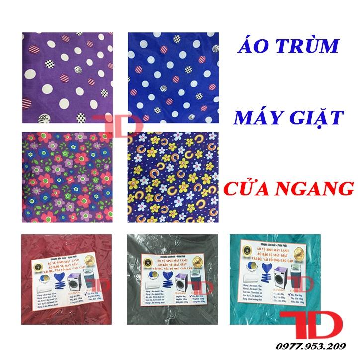 Áo Trùm Máy Giặt Cửa Ngang 6kg - 15kg