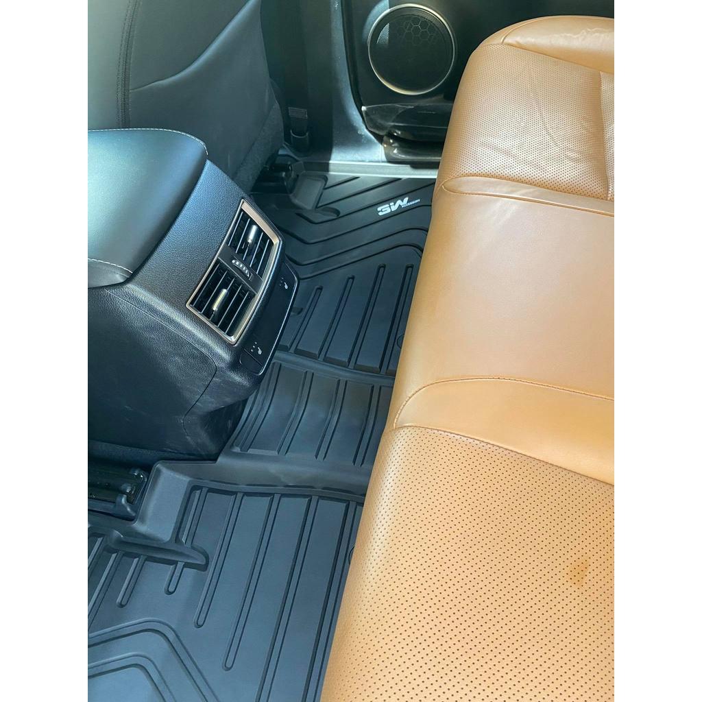 Thảm lót sàn xe ô tô LEXUS NX 2013- đến nay Nhãn hiệu Macsim 3W chất liệu nhựa TPE đúc khuôn cao cấp - màu đen