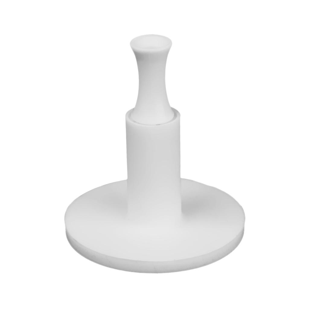White Rubber Golf TEE Holder for Golf Driving Range Tees