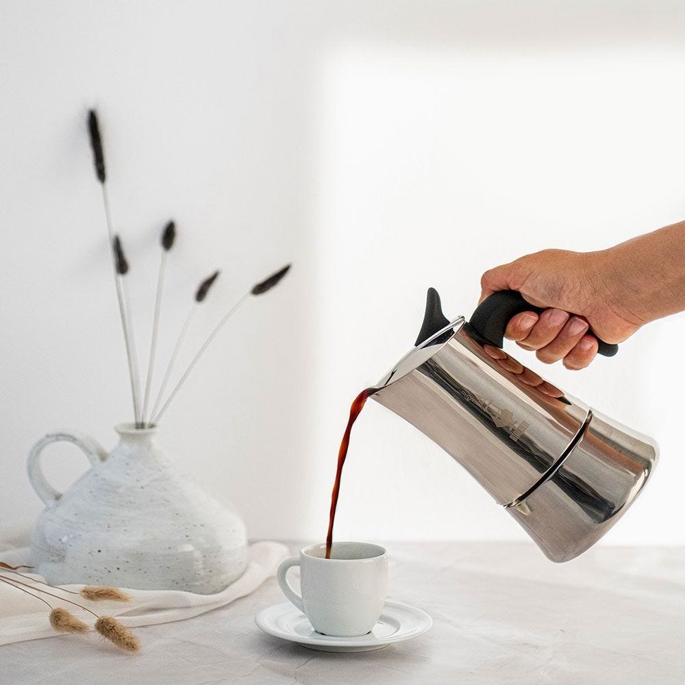 Ấm pha cà phê BIALETTI MOON EXCLUSIVE nhiều kích cỡ - Hàng chính hãng