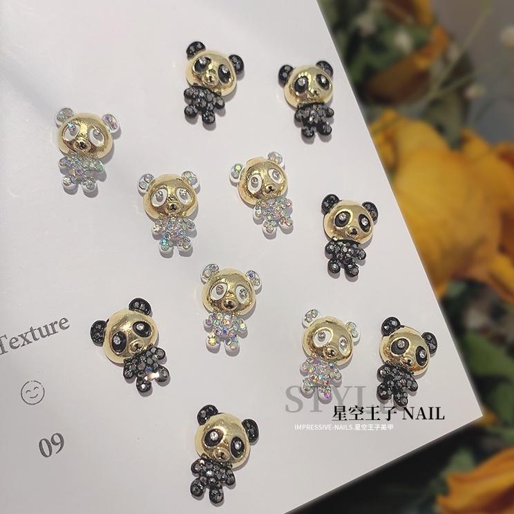 Charm Gấu Trúc Đá Cao Cấp | Có 3 Màu