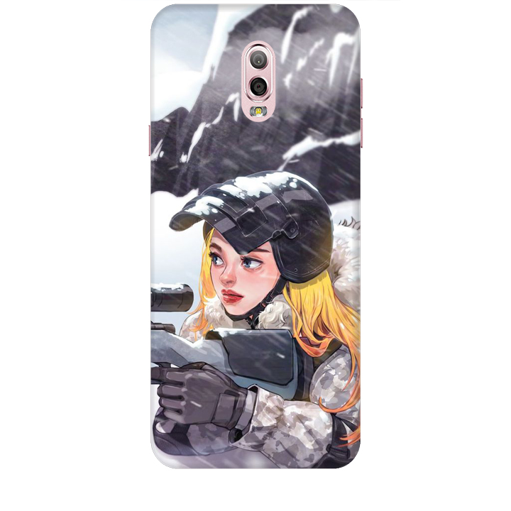 Ốp lưng dành cho điện thoại  SAMSUNG GALAXY J7 PLUS hình PUBG Mẫu 11