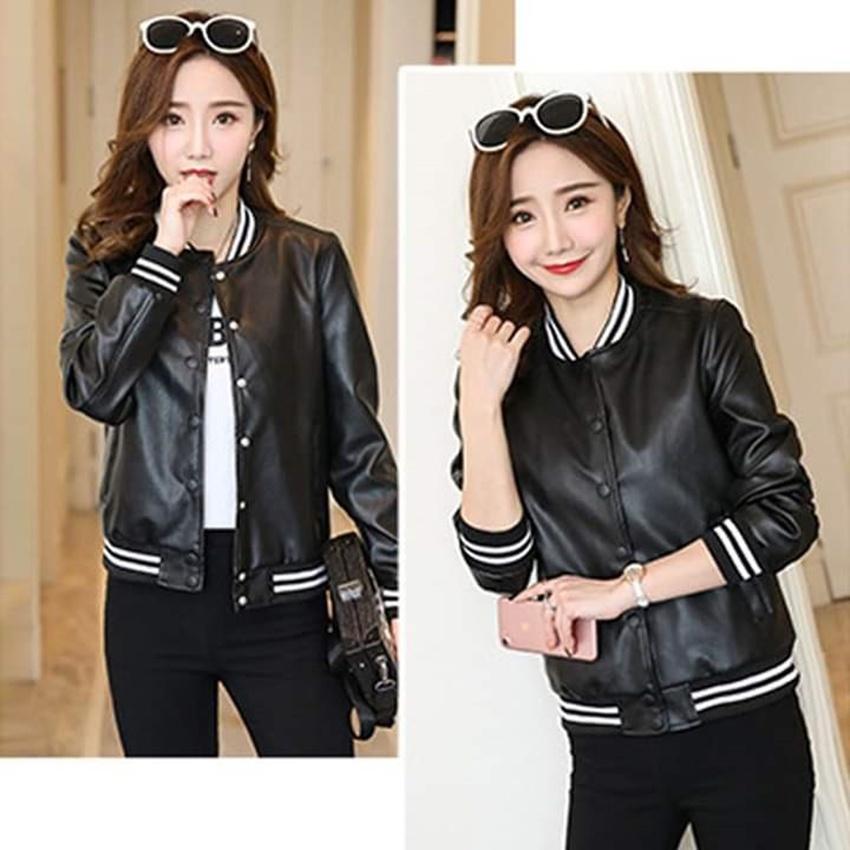 Áo Khoác Da Thái Cao Cấp, Áo Khoác Da Nữ Phong Cách Hàn Quốc Siêu Chảnh