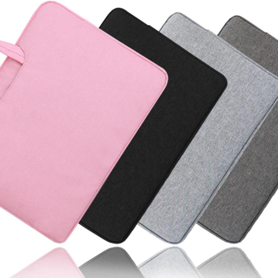 Đơn Giản Vải Oxford Chống Thấm Nước Di Động Túi Đựng Laptop 11 12 13 15 Inch MacBook Air Pro 2018 2019 Chú phụ Kiện Máy Tính
