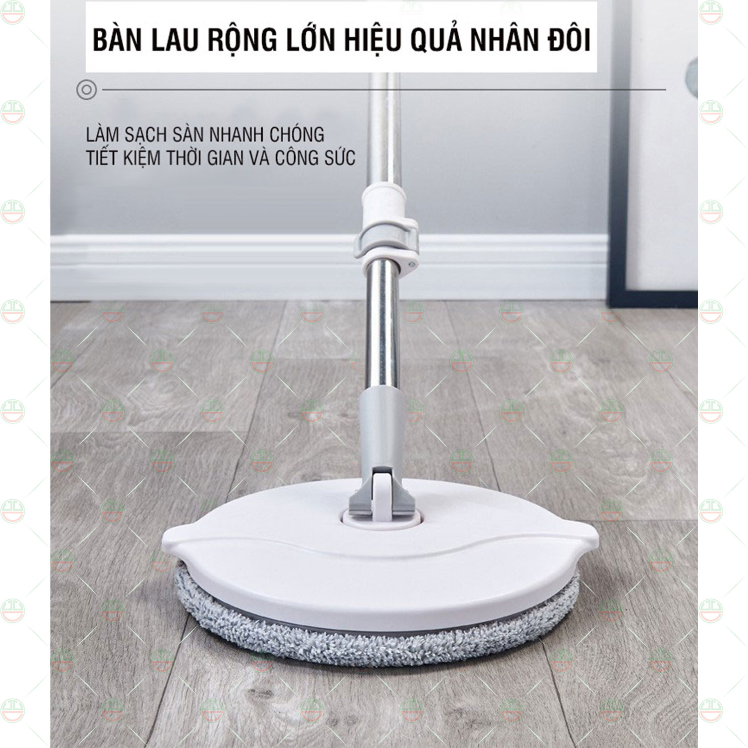 [Xịn Sò] Bộ Cây Lau Nhà Hàng Chính Hãng KhoNCC Thông Minh Cao Cấp Phiên Bản Mới - Cho Nhà Sạch Sẽ - Gọn Không Chiếm Diện Tích - KLM-BCLNK8