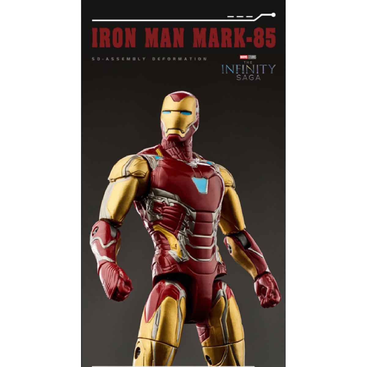 Đồ Chơi Mô Hình Marvel Biến Hình Iron Man Mark 85 MORSTORM ZC8820