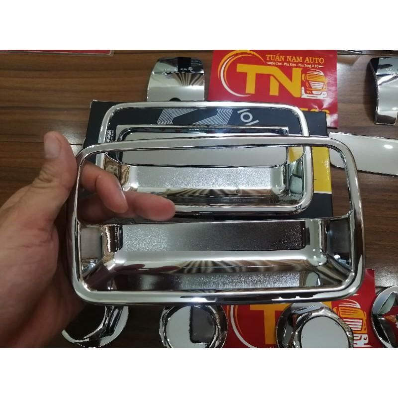 ỐP TAY NẮM CỬA MẠ CRÔM INOX KIA 1.4 TẤN, K3000, K165, K190, K2700, K140
