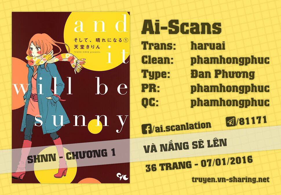 soshite, hare ni naru chapter 1 1