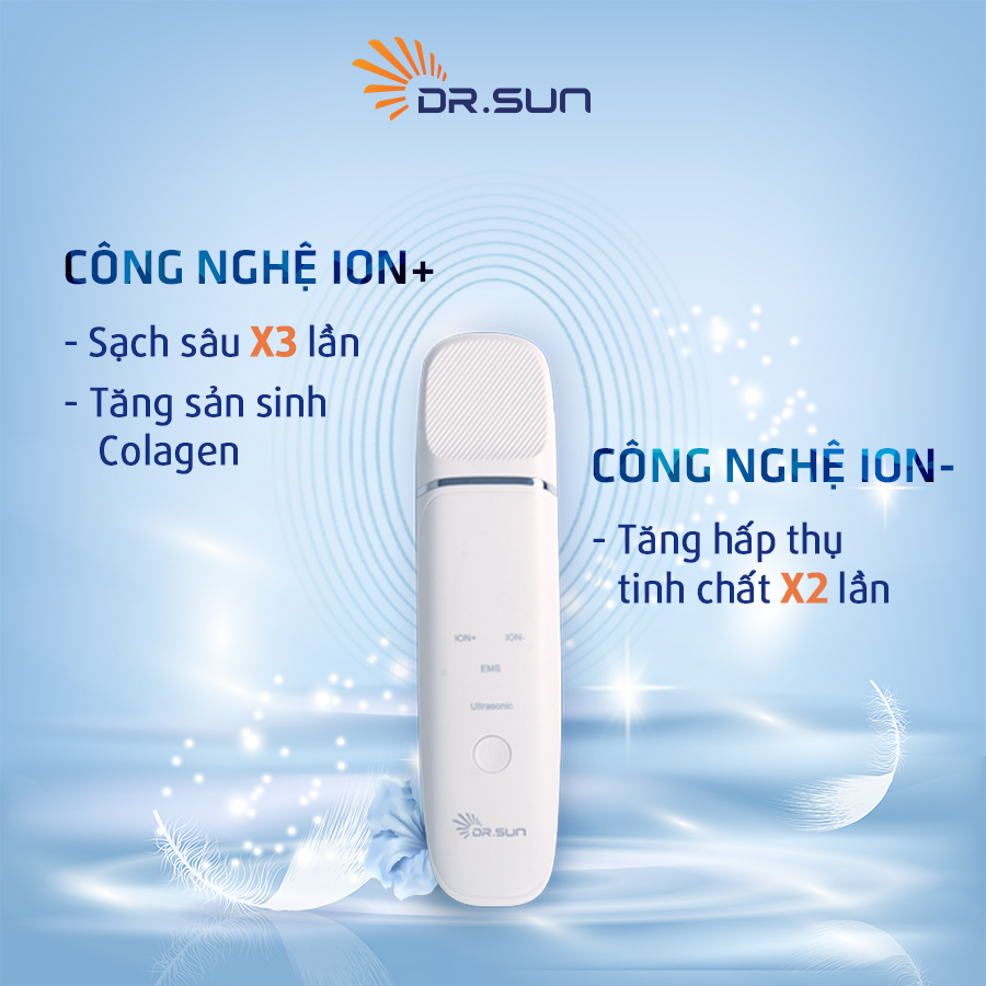 Combo máy triệt lông DR SUN PRO và máy tẩy tế bào chết DR SUN OLYMPUS