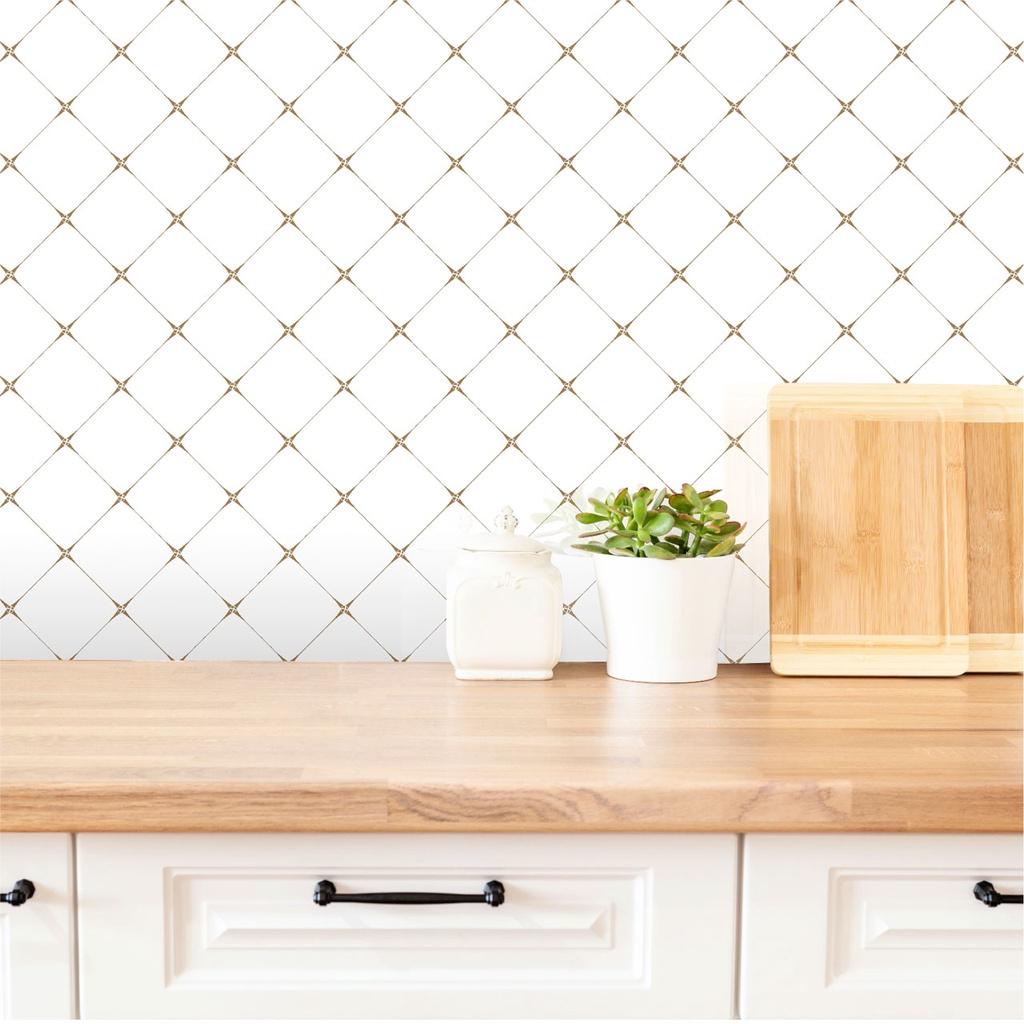 Giấy Dán Bếp Cao Cấp Decal24h chịu nhiệt chống Dầu mỡ, Dễ lau chùi, Decal dán bếp nhiều mẫu đẹp Hiện đại - DGB-A02DB