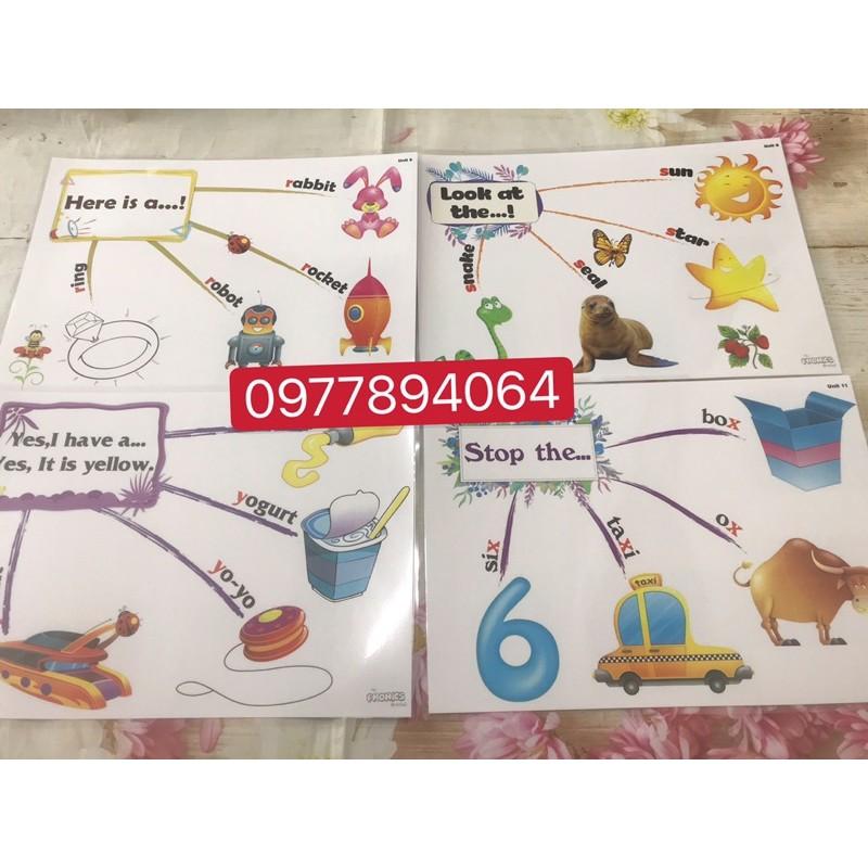 Mindmap MY PHONICS 2( Size A3- ép plastics)