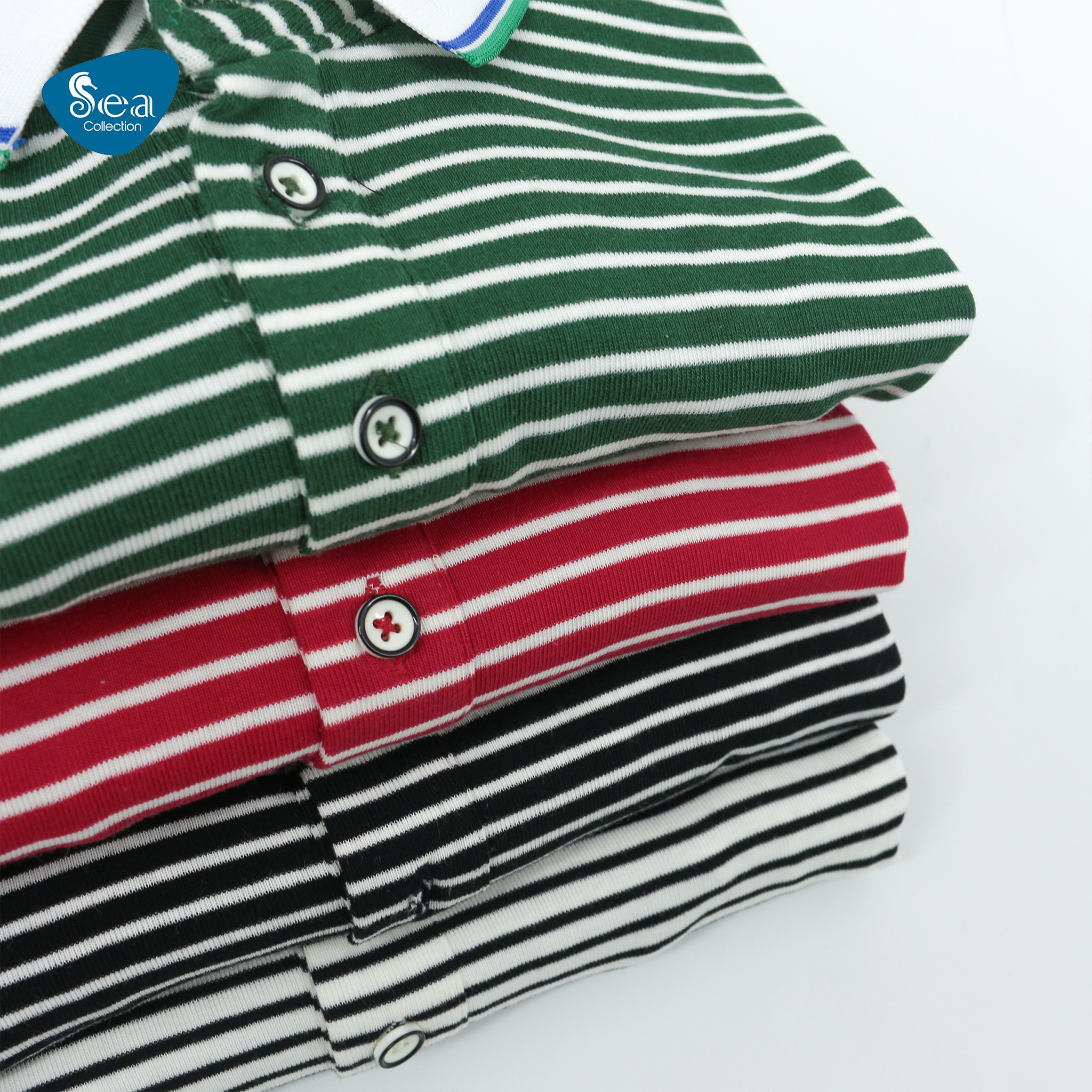 Áo Thun Polo Nam Sea Collection Sọc Ngang 12126