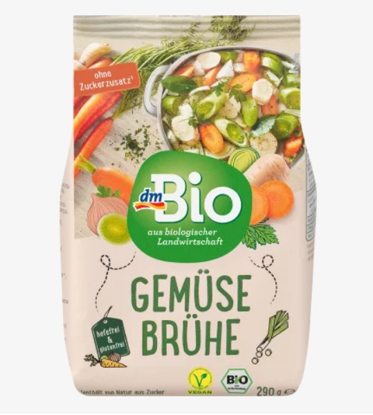 Hạt nêm rau củ hữu cơ dmBio vegan stock powder 290g