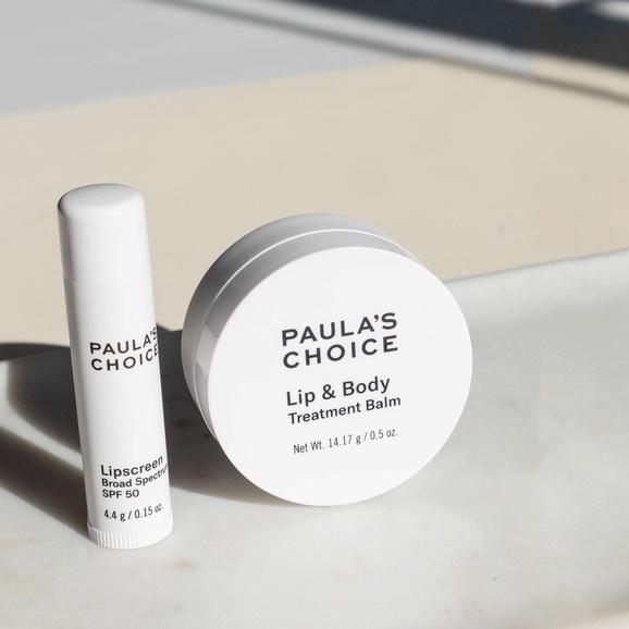 Son dưỡng môi chống nắng không màu và cải thiện bong tróc Paula's Choice LipScreen Broad Spectrum SPF 50
