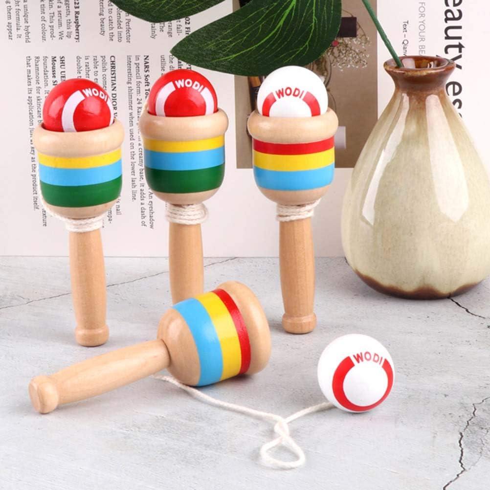Đồ Chơi Gỗ Kendama Bóng Trò Chơi Đuổi Hình Bắt Bóng Trò Chơi Ném Bóng Tiệc Sinh Nhật Cho Trẻ Em Bé Trai