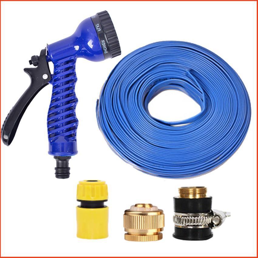 Bộ dây và vòi xịt tăng áp lực nước,rửa xe, tưới cây 7-10m 206843