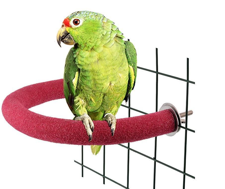 Đồ chơi lồng chim tự nhiên cho chim vừa và nhỏ 19 * 2 * 17cm, 70g