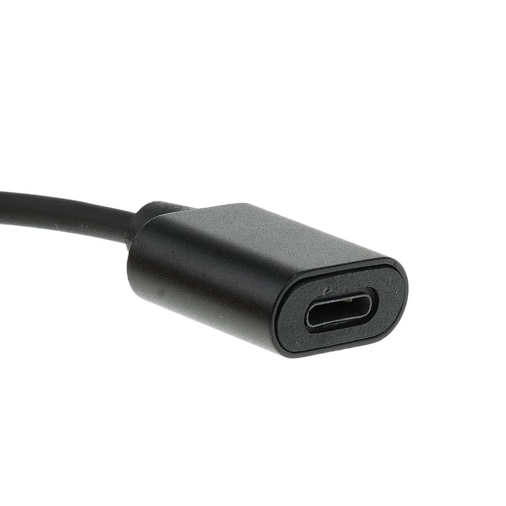 3x3.5mm Headphone Audio Adapter Charger Cable For iPhone 7 8 Plus X Black