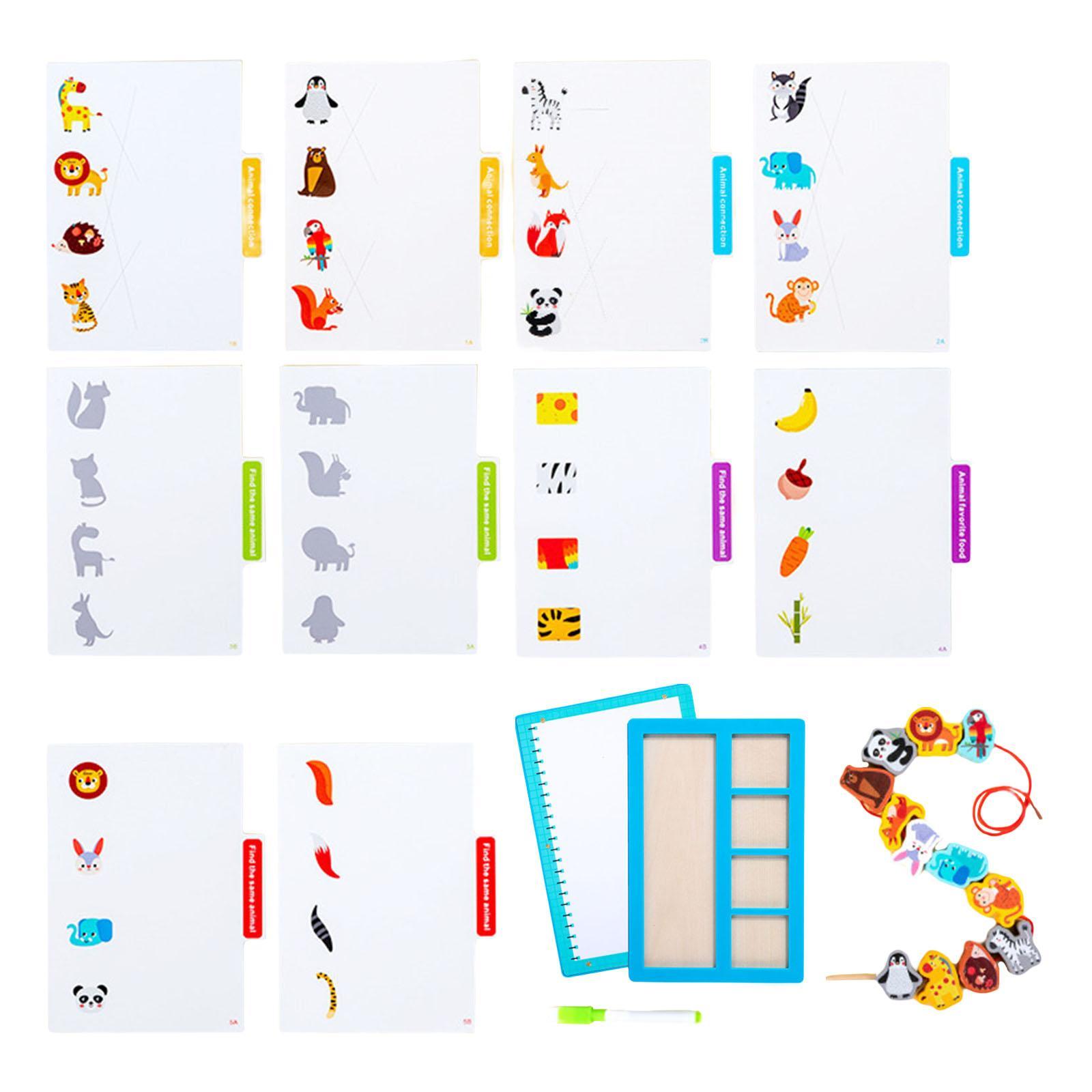 Memory Game with Blocks Wooden Matching Game for Game