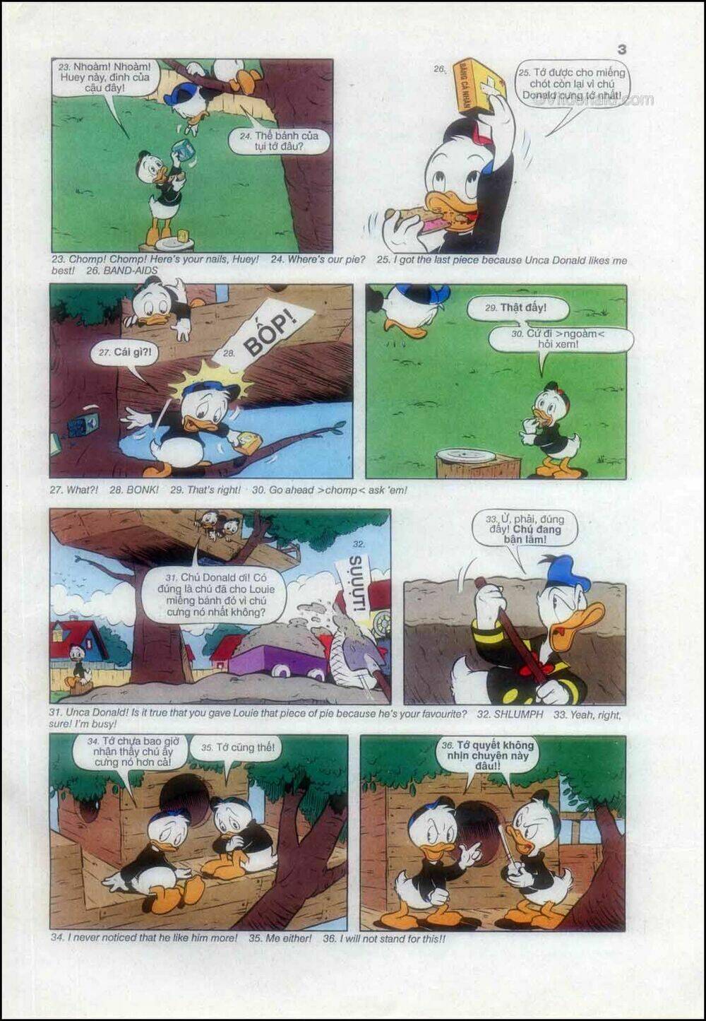 donald và bạn hữu chapter 76 7