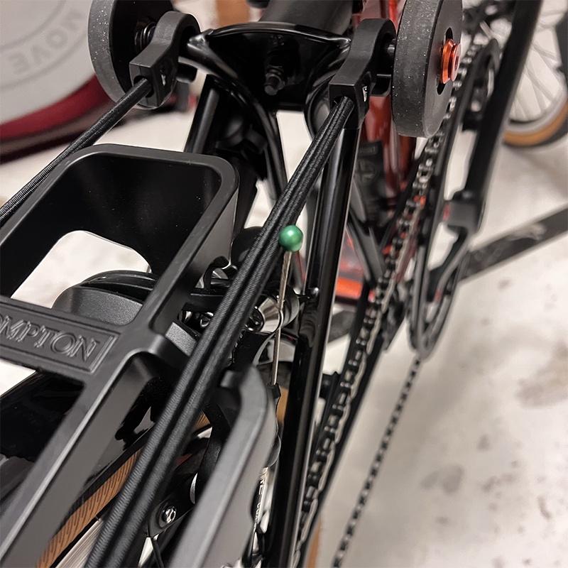 Nắp Gắn Ống Nước Bằng Hợp Kim Nhôm Nhiều Màu Chuyên Dụng Cho Xe Đạp Brompton