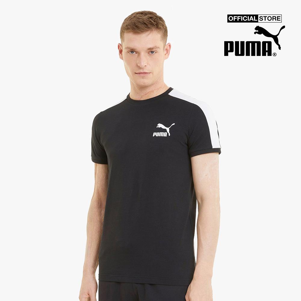 PUMA - Áo thun thể thao nam cổ tròn ngắn tay Iconic T7 Train 599869
