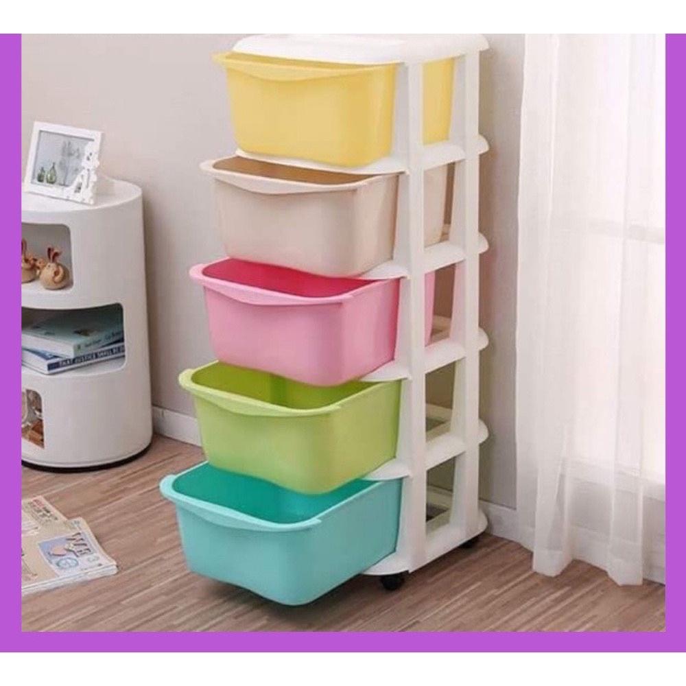 Tủ nhựa 5 MÀU cao cấp để quần áo trẻ em