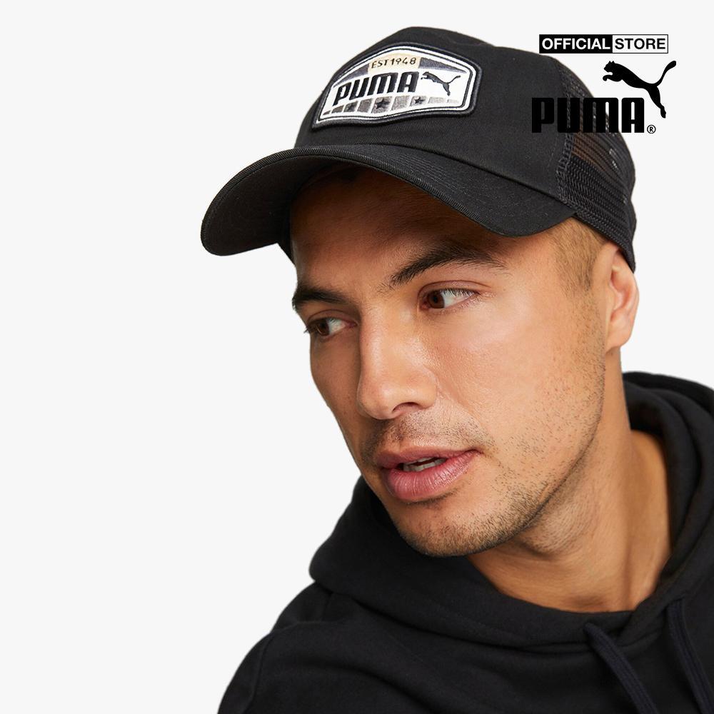 PUMA - Nón bóng chày unisex phối lưới Trucker024046-01