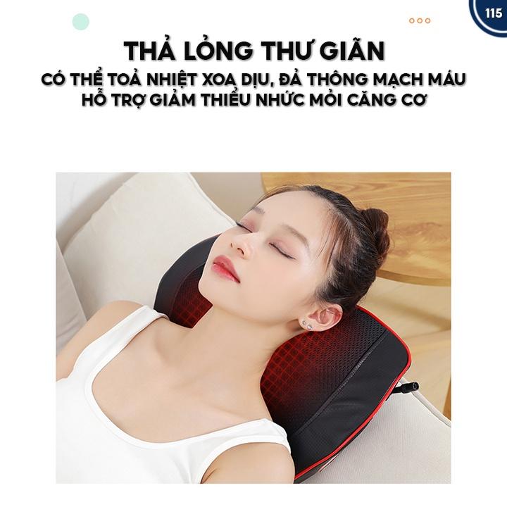 Gối Massage Vai Lưng Và Cổ Đa Năng Hiệu Quả Sử Dụng Được Trong Mọi Hoàn Cảnh 115