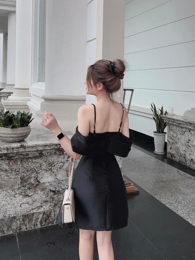 ĐẦM XÒE DÂY ĐÍNH NGỌC PHỐI VOAN 13578
