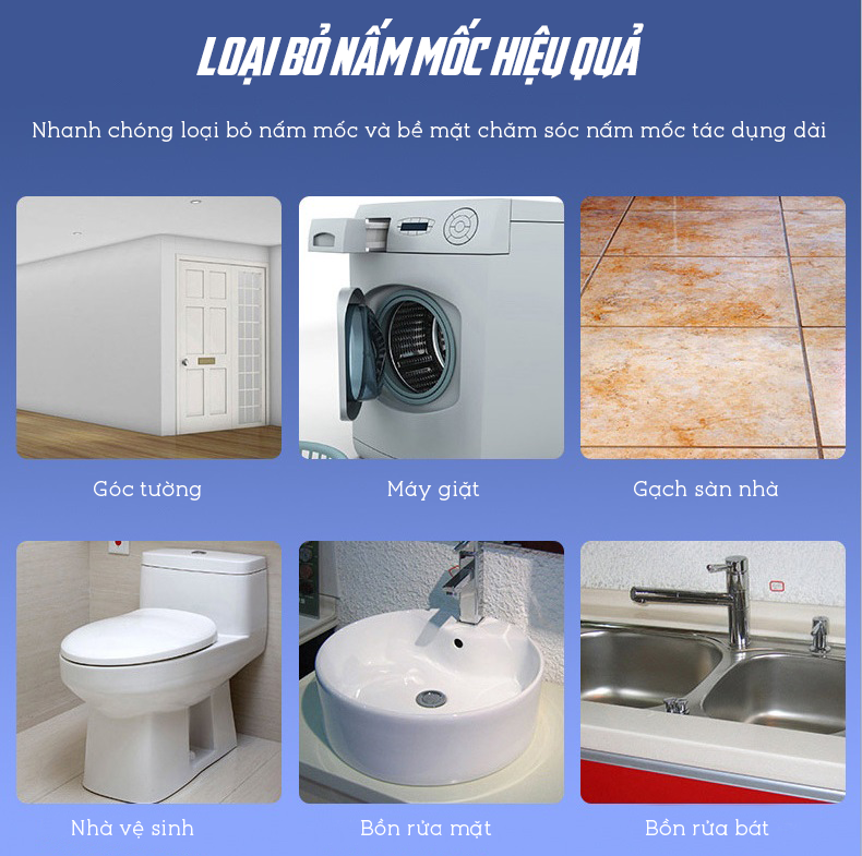 Bình Tẩy Nấm Mốc Tường Nhà, Phòng Tắm ,Nhà Bếp TEXLABS 500ml - Hàng Nhập Khẩu